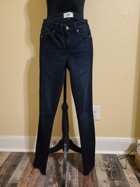 PAIGE Women's Dark Blue Skinny Jeans Size 24
